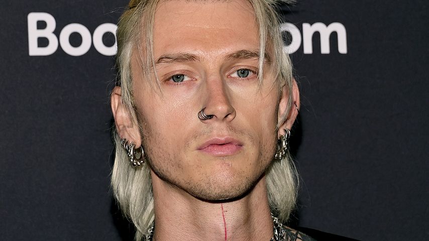 Machine Gun Kelly bei einem Event in New York City im Oktober 2022
