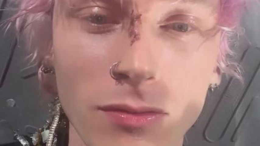 Machine Gun Kelly nach seinem Konzert im August 2022