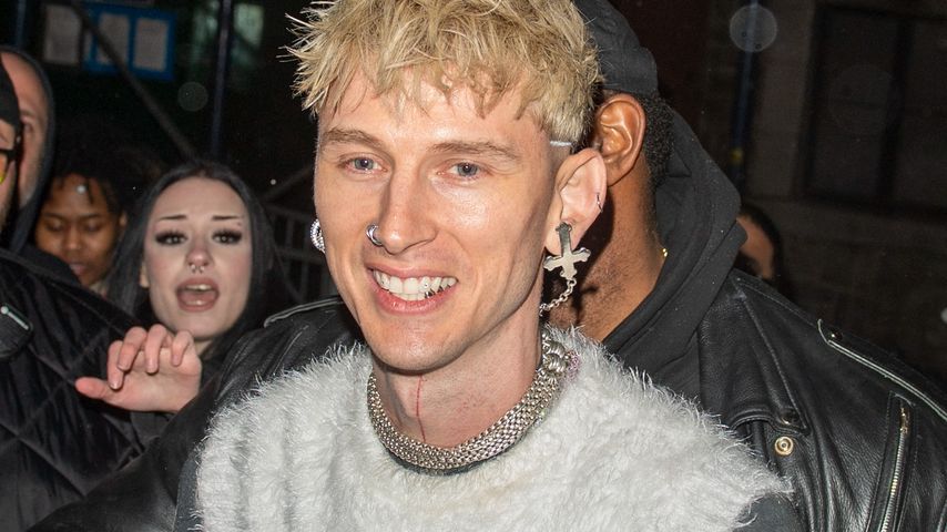 Machine Gun Kelly im April 2024 in New York City