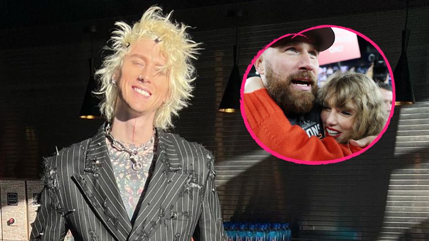 Machine Gun Kelly schwärmt von Travis Kelce und Taylor Swift