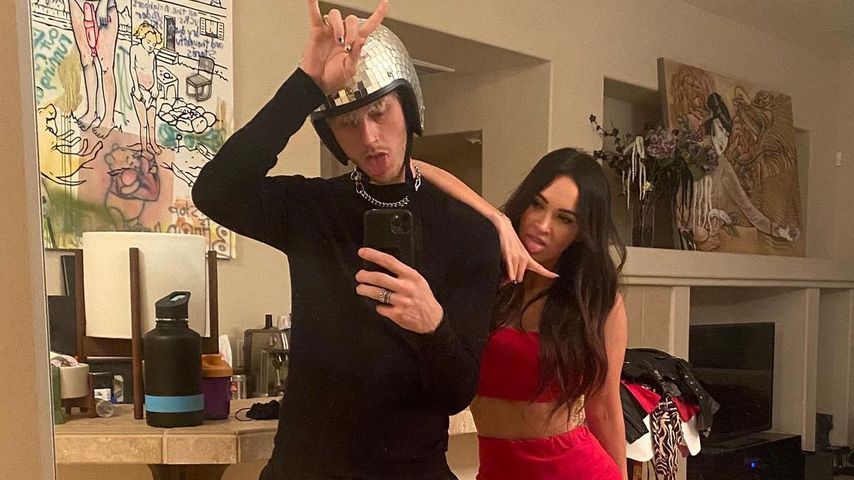 Machine Gun Kelly und Megan Fox im Februar 2021