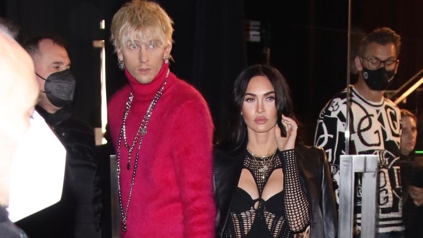 Machine Gun Kelly und Megan Fox in Mailand, Januar 2022