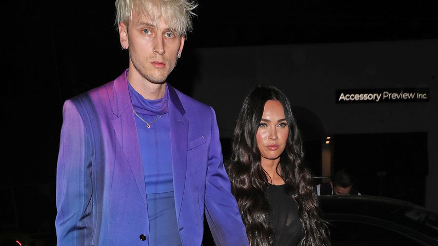 Machine Gun Kelly und Megan Fox im April 2021