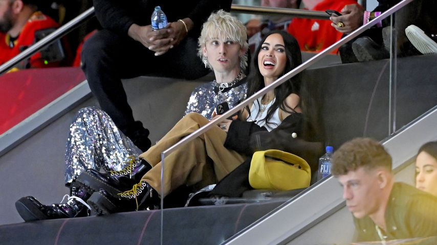 Machine Gun Kelly und Megan Fox im Februar 2022 in Las Vegas