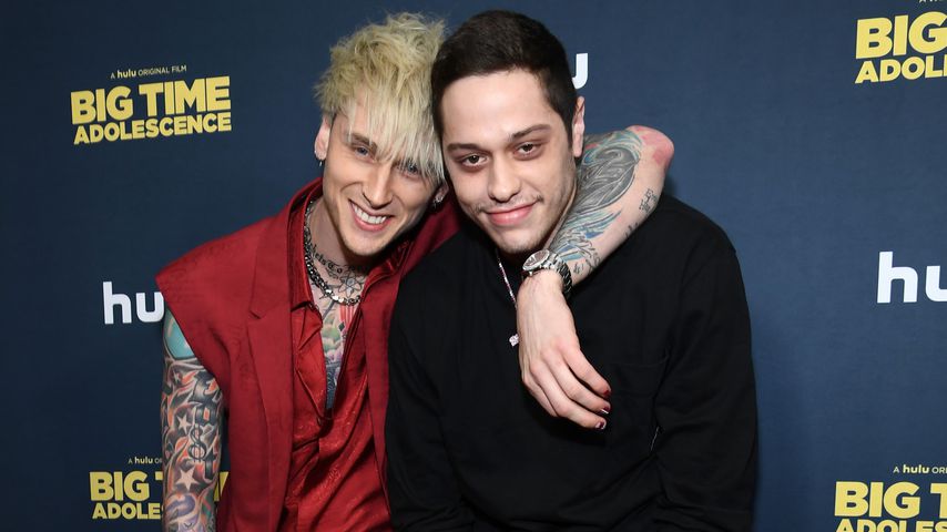Machine Gun Kelly und Pete Davidson im März 2020