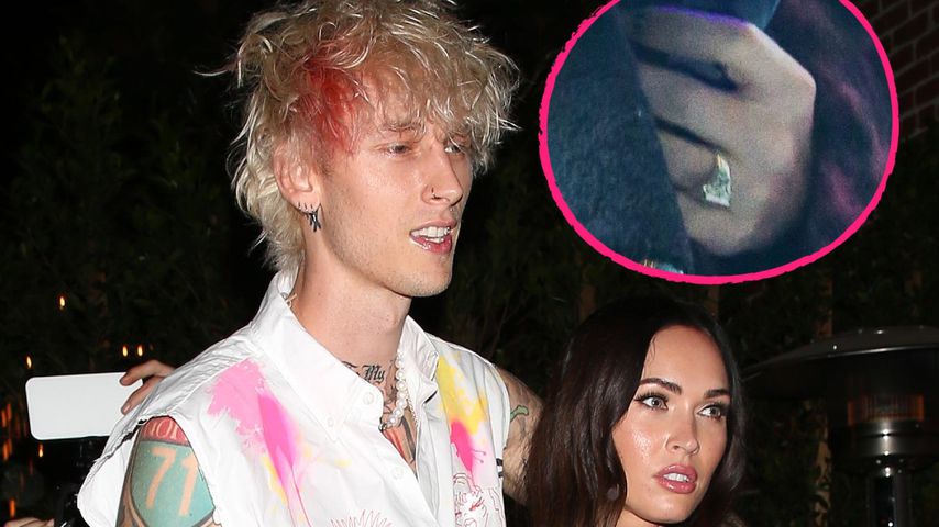 Verdächtiger Ring: Haben sich Megan Fox und MGK verlobt?