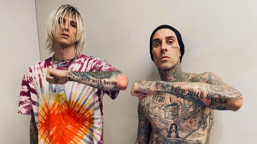 Machine Gun Kelly und Travis Barker im August 2021