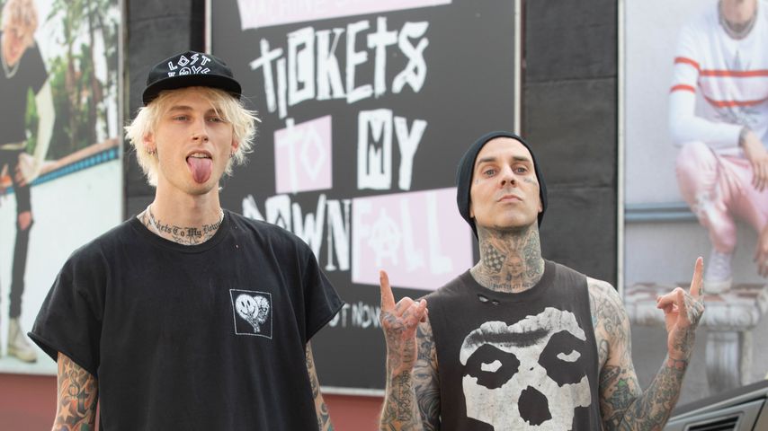 Machine Gun Kelly und Travis Barker