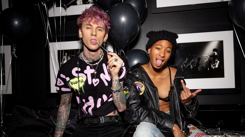 Machine Gun Kelly und Willow Smith im Februar 2022