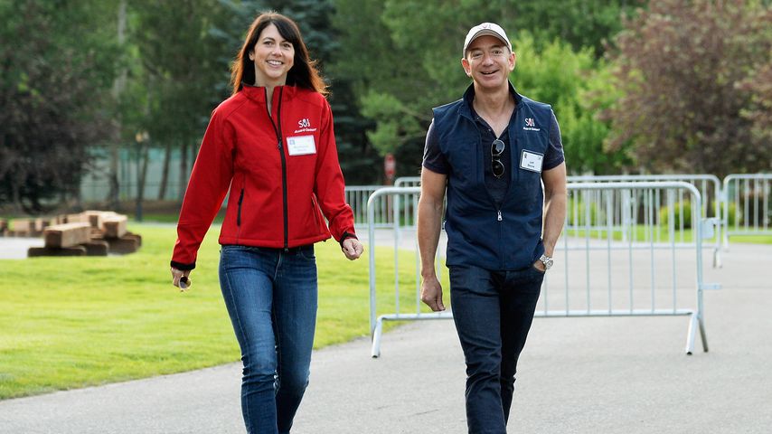 MacKenzie Scott und Jeff Bezos