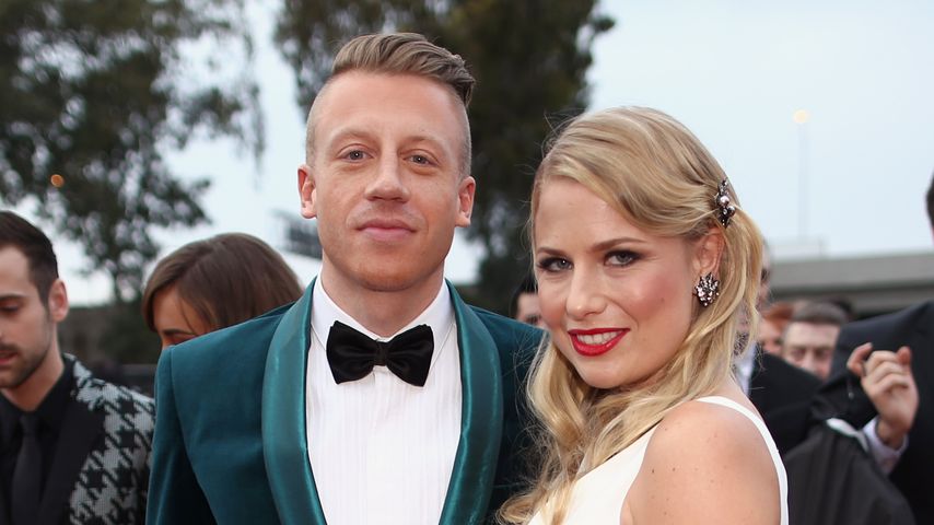 Macklemore mit seiner Frau Tricia Davis im Jahr 2014