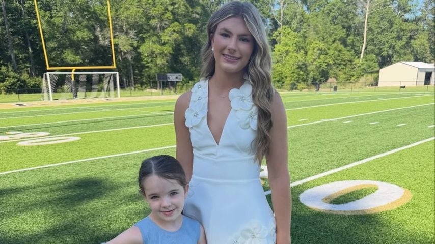 Maddie Aldrige und ihre Schwester Ivey Joan Watson, Mai 2026