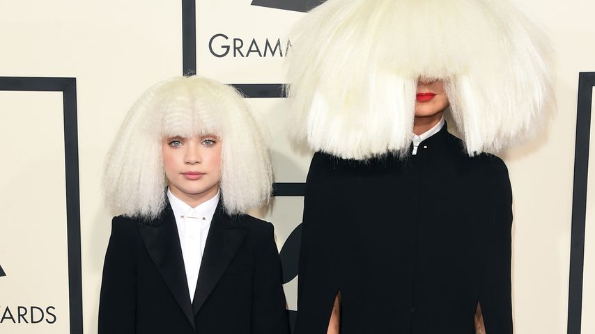 Maddie Ziegler und Sia im Februar 2015