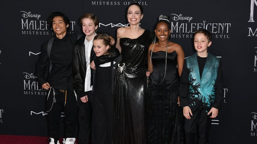 Bei "Maleficent 2": Angelina Jolie hat ihre Kids mit dabei!