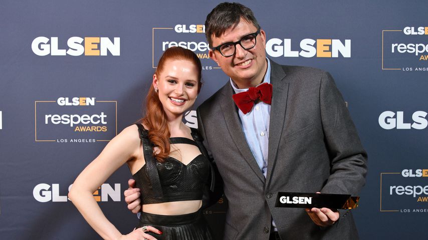 Madelaine Petsch und Roberto Aguirre-Sacasa bei den Glsen Respect Awards in L.A. 2019