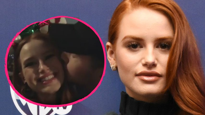 Süßes Disneyland-Date: Madelaine Petsch von Partner geküsst