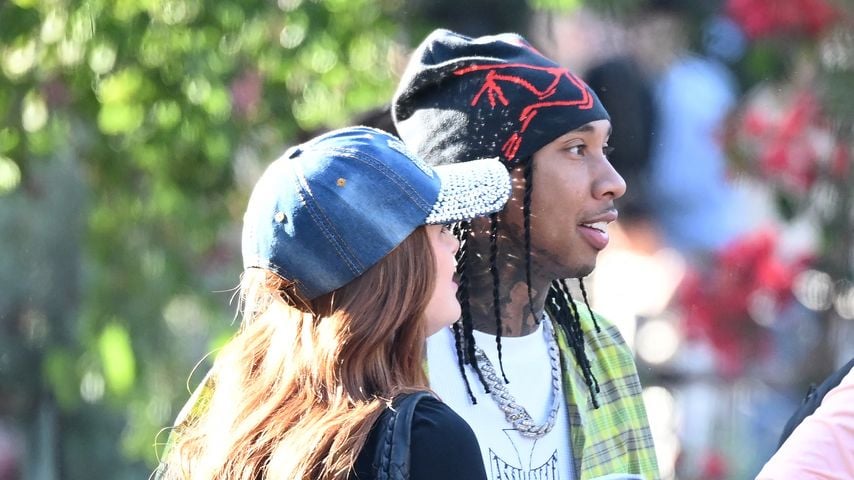 Madelaine Petsch und Tyga im April 2025