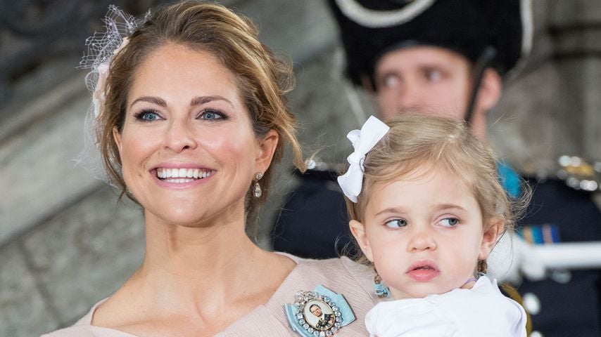 Prinzessin Madeleine von Schweden mit ihrer Tochter Leonore