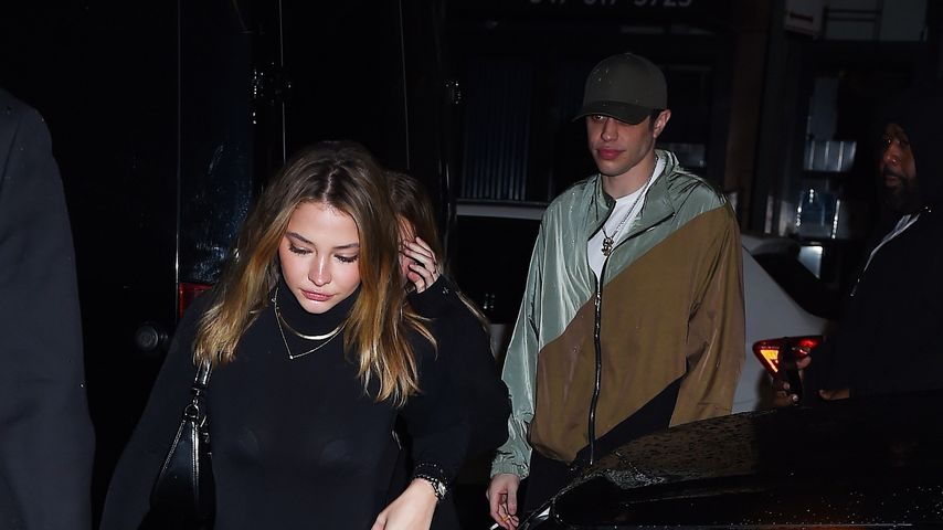 Madelyn Cline und Pete Davidson im Oktober 2023