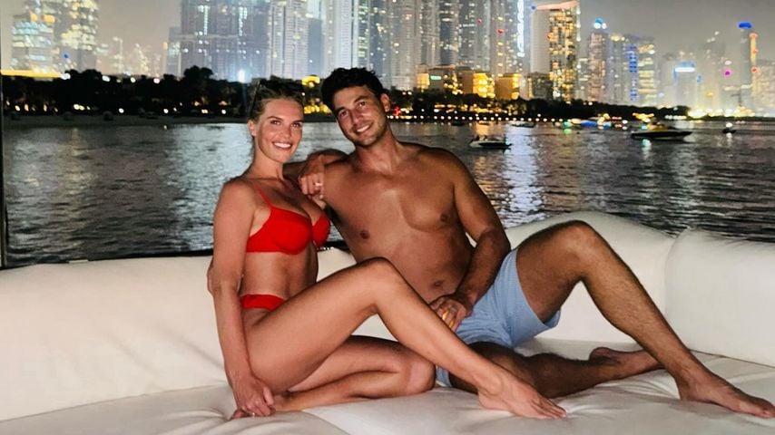 Madison LeCroy und Brett Randle im September 2024