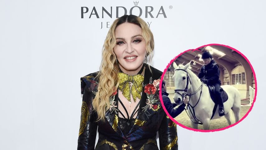 15 Jahre nach Reitunfall: Madonna sitzt wieder im Sattel