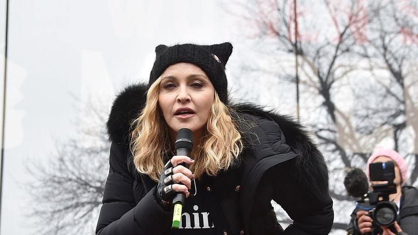 Madonna bei einem Auftritt im Januar 2017