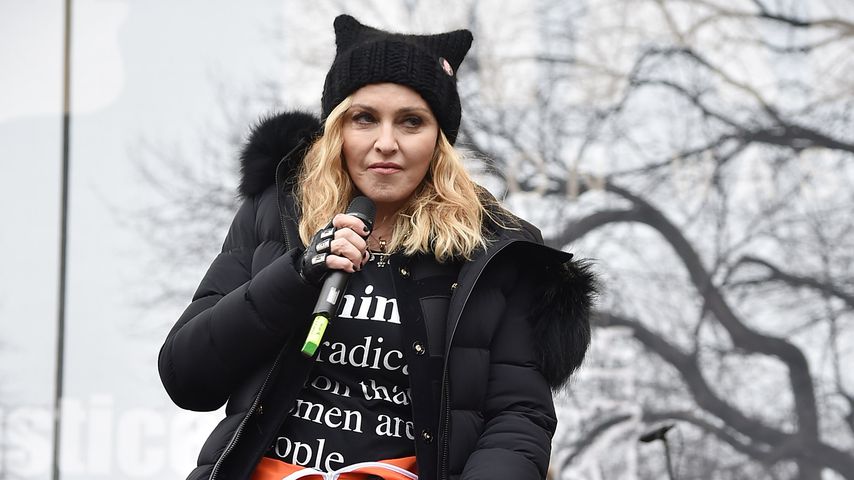 Demo mit Babybauch: Natalie Portman beim "Women's March"!