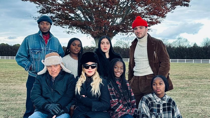 Madonna, ihr Vater und ihre sechs Kinder