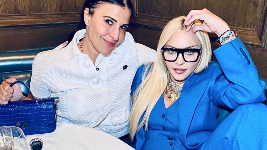 Madonna mit einer Freundin