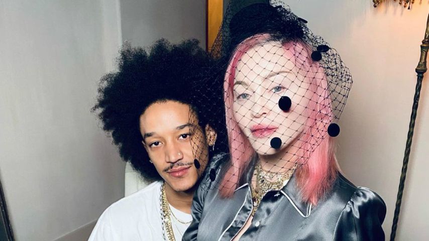 Madonna mit ihrem Freund Ahlamalik Williams