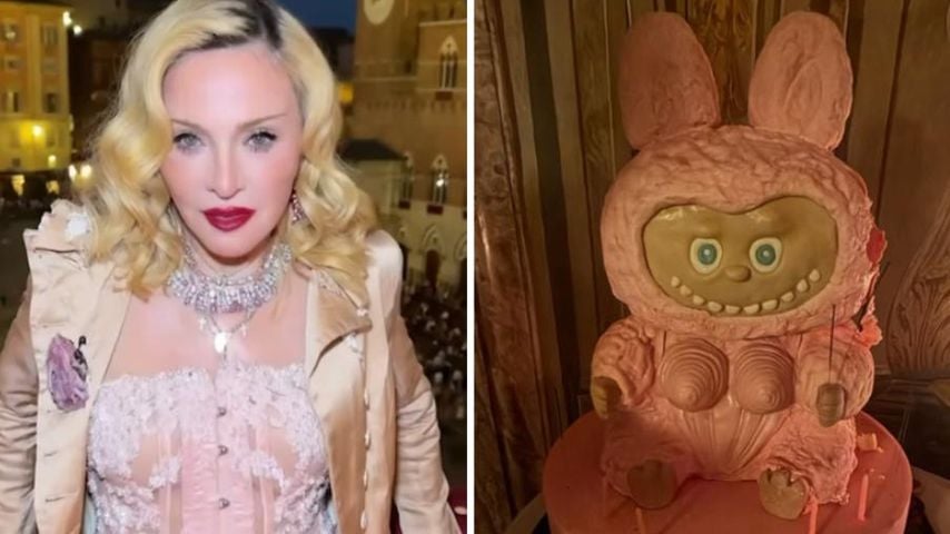 67. Geburtstag: Madonna wird mit XXL-Labubu-Torte überrascht
