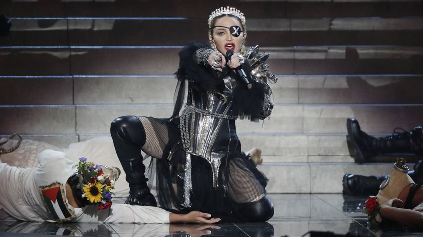 Madonna beim Finale vom Eurovision Song Contest 2019