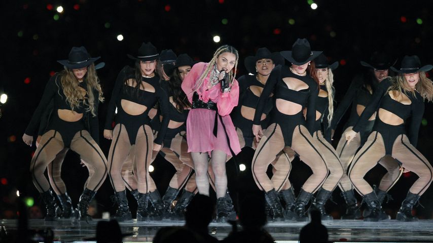 Madonna im April 2022 in Medellín