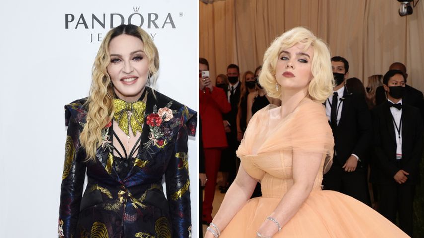 Nach Kritik an neuem Look: Madonna verteidigt Billie Eilish!