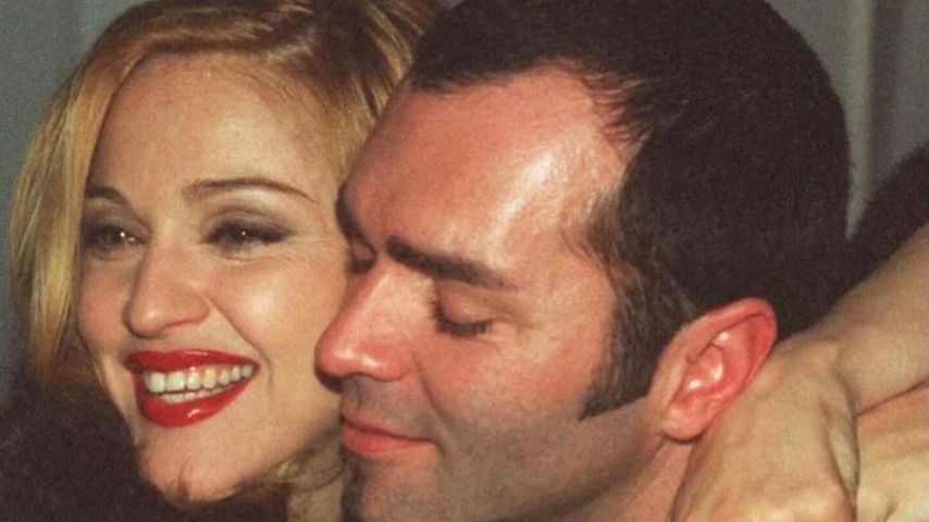 Madonna mit ihrem Bruder Christopher Ciccone