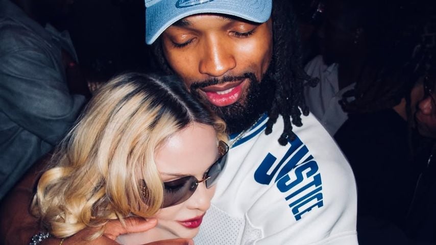 Sängerin Madonna gratuliert ihrem Freund Akeem Morris zum Geburtstag, Mai 2025.