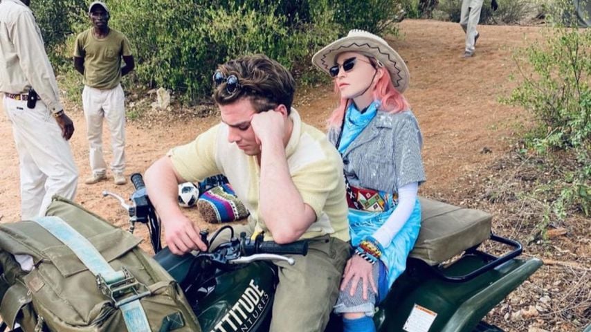 Madonna und ihr Sohn Rocco Ritchie