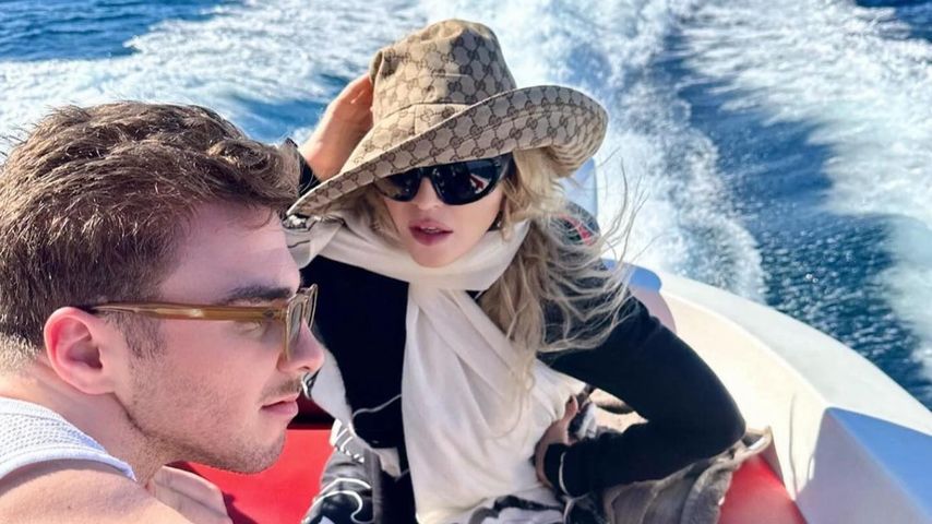 Popstar Madonna und ihr Sohn Rocco