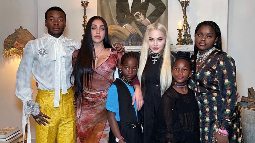 Madonna und ihre Kinder an Thanksgiving 2021