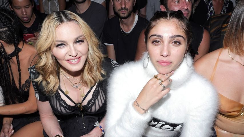 Lourdes Maria Ciccone Leon und Madonna bei der Alexander Wang Modenschau während der NYFW