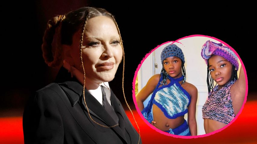 In DIY-Häkel-Outfits: So kreativ sind Madonnas Zwillinge!