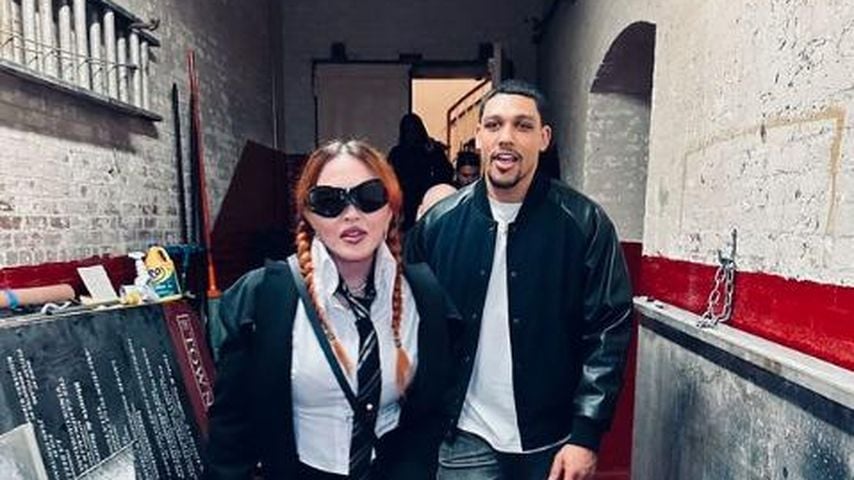 Madonna besucht Konzert in New York City mit neuer Flamme!