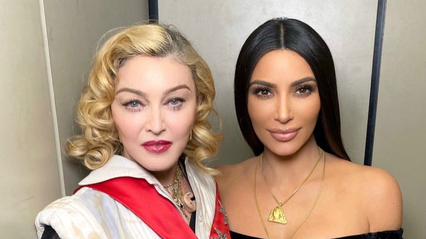 Madonna und Kim Kardashian, November 2019