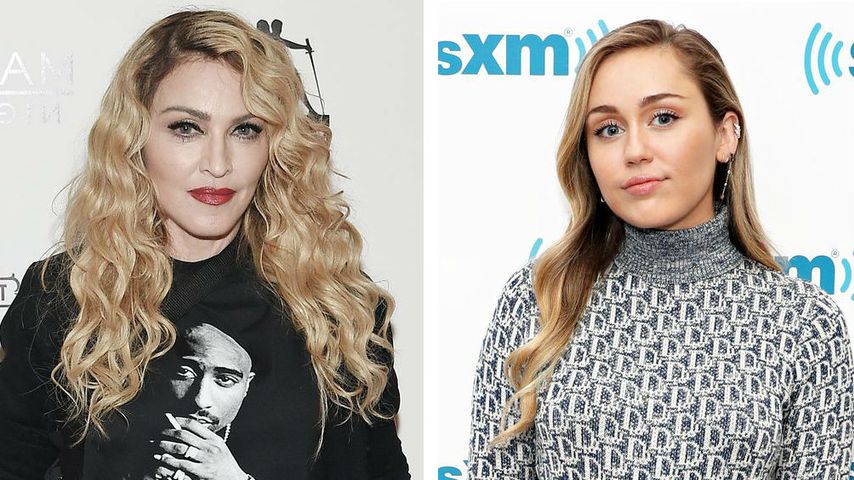 "Menschlich": Madonna supportet Miley Cyrus nach Trennung