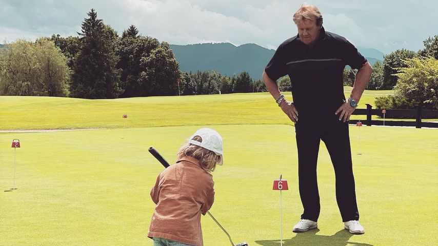 Mads und Howard Carpendale im Juli 2021