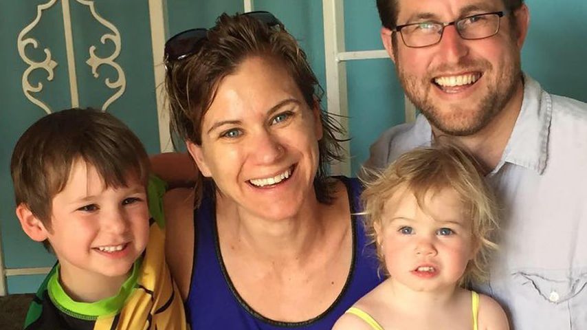 Maeve Kennedy Townsend McKean mit ihrer Familie