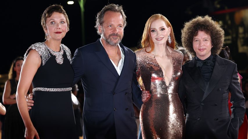 Maggie Gyllenhaal, Peter Sarsgaard, Jessica Chastain und Michel Franco in Venedig