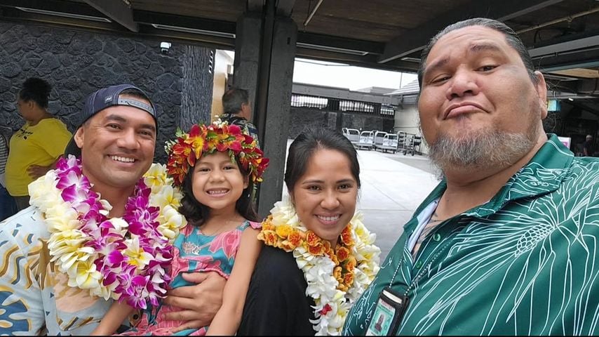 Maia Kealoha, ihre Familie und Maia Kealoha