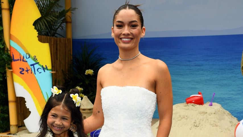 Maia Kealoha und Sydney Agudong bei der Premiere des Realfilm-Remakes "Lilo & Stitch"