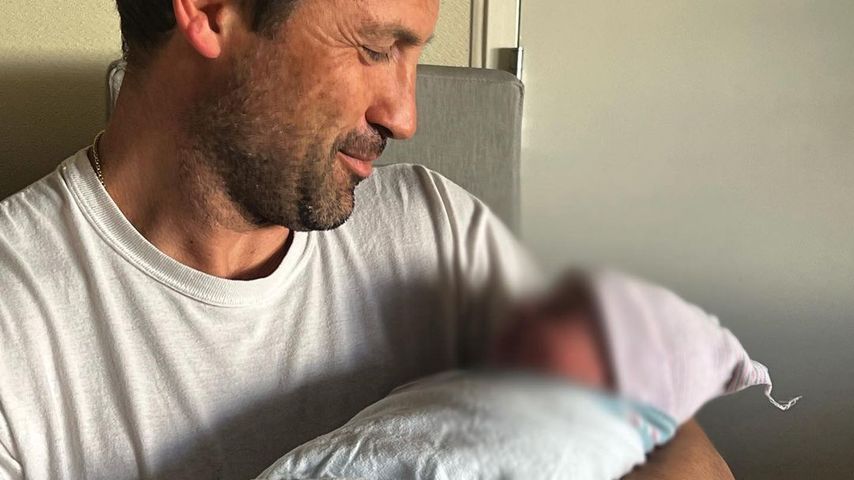 Maksim Chmerkovskiy mit seinem Sohn